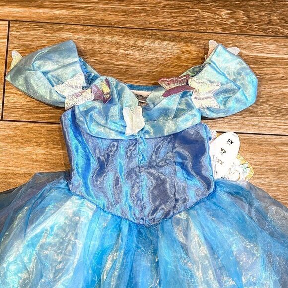 NWT! Disney Parks World Land CINDERELLA Live Action Fancy Dress Costume Size 3 - Picture 2 of 4